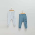 Caramell Bebek Pantolonu APE1266 - Mavi - 9 - 12 Ay