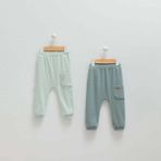 Caramell Bebek Pantolonu APE1266 - Yeşil - 9 - 12 Ay