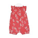 Caramell Bebek Tulumu - TK7067 Little Flower - Kiremit