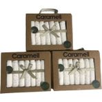 Caramell Llama Kids 3 'lü Pamuk 7li Bebek Mendili - 0 - 6 Ay - Beyaz-WT20