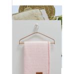 Caramell Müslin ve Welsoft Bebek Battaniyesı - Pembe - 85 x 101