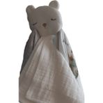 Caramell My Baby Kumsal 80x90 cm 1 adet Penye 1 adet Muslin Battaniye 1 adet Aksesuar 3lü kutulu set 2466 - Yenidoğan - Gri