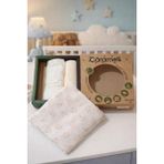 Caramell My Baby Kumsal 80x90 cm 3lü Müslin battaniye Bambu Only Flovers 2426 - Yenidoğan - Açık Pembe