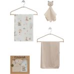Caramell Uyku Arkadaşlı Ikili Battaniye Set (80X85) - Kahve - 0 - 18 Ay
