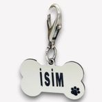 Caramelos Çelik Metal Köpek Künyesi