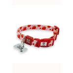 caramelos- İSİMLİ, YAVRU VE KÜÇÜK IRK KÖPEK TASMASI, 1,5 CM, PASLANMAZ, KARARMAZ ÇELİK KÜNYELİ, KİŞİYE ÖZEL, DESEN 5-S