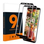 Carantee Samsung Galaxy S8 Plus için kırılmaz cam için 2 adet koruyucu folyo, hassas dokunuş, 3D tam kaplama, kabarcıksız koruyucu cam, 9H sertlik, yüksek tanımlı Samsung S8 Plus ekran koruyucu folyo
