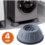 Carat Home 4 Adet Yükseltici Titreşim Önleyici Beyaz Eşya Altlığı Ayağı