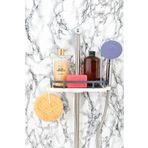 Carat Home Pratik Vidasız Plastik Banyo Düzenleyici Şampuanlık Sabunluk - Duş Başlığı Takılabilir - Kullanışlı