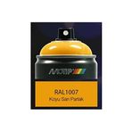 Carat Ral 1007 Parlak Koyu Sarı Akrilik Sprey Boya 400 Ml.