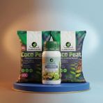Carbonado 2 Adet Coco Peat 10 L + Sıvı Bitki Besini 500 ml Ekonomik Paket