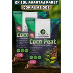 Carbonado Cocopeat Hindistan Cevizi Torfu 10L x2 | Organik Bitki Toprağı | Avantaj Paket