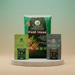 Carbonado Peat Moss 10 L (1 Adet) + Jeotab Leonardit ve Organik Gübre Yetiştirme Paketi
