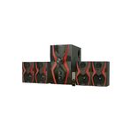 Carboon Serisi Ts-40 52 Watt Bluetoothlu 4+1 Dijital Ekran Radyolu USB Tf Destekli Ses Sistemi