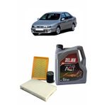 CARDANADAM FİAT MAREA 1.6 16V YAĞ BAKIM SETİ SELENİA 10W 40 + POLEN + HAVA + YAĞ FİLTRESİ
