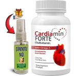 Cardiamin Forte 1 Kutu Multivitaminli OMEGA3LÜ 60 Soft Jel Kapsüllü Formül + Çörek Otu Masaj Yağı 30 ml - 1 Paket
