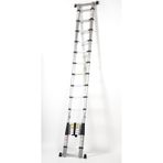 Cardilife 310 Cm +310 Cm -10+10 Basamaklı Alümınyum Teleskopik Merdiven - A Tipi Uzayan Merdiven 10+10
