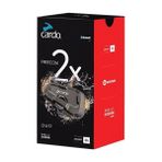 Cardo Freecom 2x Bluetooth ve Intercom Jbl (Ikili Paket) - Tek Renk