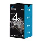 Cardo Freecom 4x Jbl Bluetooth ve Intercom (Tekli Paket) - Siyah