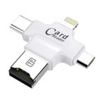 Cardreader Kart Okuyucu Type-C Lightning Micro USB Telefonlar Için Microsd Kart Okuyucu