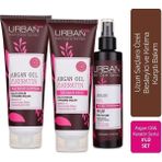 Care Argan Oil & Keratin Saç Bakım Serisi 3'lü Avantajlı Bakım Seti