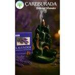 Çare Burada carekayager Darshan Lavanta Geri Akış Tütsüsü + Seramik Kayalık Şelale Tütsülük