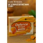 Çare Burada Defencedropss Biobiens - Bal & Propolis Pastil 24 Adet ( Vitamin C & Zencefil & Zerdeçal & Karamürver)