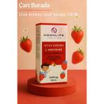 Çare Burada iştahşurubu Moonlife - Çilek Aromalı İştah Şurubu 2500 Mg (L-Arginine & Omega 3 & Multivitamin)