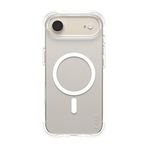 Care By Panzerglass Fashionable İphone Air Samba Transparent Beyaz Magsafe Uyumlu Kılıf