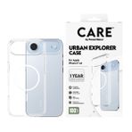 CARE by PanzerGlass® Şeffaf Urban Explorer Kılıf Beyaz MagSafe ile iPhone Air