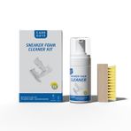 care guys Sneaker Temizleyici Seti - Ayakkabı Temizleme Fırçalı 4 Oz Köpük Temizleyici Çözüm - Ayakkabı, Spor Ayakkabı, Deri, Nubuk, Süet ve Tuval İçin Üçlü Temizleme Kapasitesi, /, /