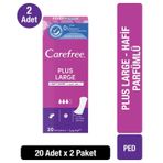 Carefree Refresh Maxi Günlük Ped 20'li x2