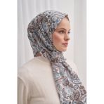 Carell Nilla Pamuklu Şal Nair Vizon Çok Renkli