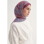 carell Sienna Pembe Nilla Pamuklu Şal