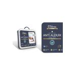 CARETEX %100 Pamuklu Antialerjik Sıvı Geçirmez Çift Kişilik Fullcare Uyku Seti