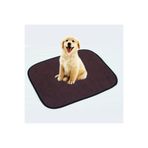 Caretex 75X85 cm Yıkanabilir Emici Kaymaz Kedi Köpek Çiş Pedi Kahverengi