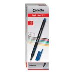 Caretta C-55-18-T 55 Soft Liner 10'lu Açık Yeşil Keçeli Kalem