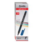 Caretta C-55-18-T 55 Soft Liner 10'lu Açık Yeşil Keçeli Kalem