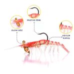 Caretta Sakura Shrimp 7.6Cm 6.5Gr Silikon Karides Yem E 010