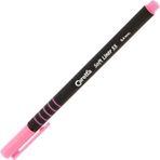 Caretta Soft Liner Keçeli Kalem Siyah Açık Pembe
