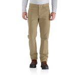 Carhartt Men's Rugged Flex Rigby Five Pocket Pant, Dark Khaki 2, 44 x 30