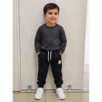 Caribou Kids Erkek Çocuk Beli Lastikli Rahat Kesim Pantolon Paça Lastikli