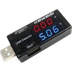 Carino D Gerilim Akım Ölçer LCD USB Akım Gerilim Doktor Şarj Kapasitesi Akım Gerilimi (Yurt Dışından)