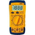 Carino Sarı LCD Dijital Multimetre Taşınabilir Dc Ac Gerilim Akım Ölçer Diyot Transistör Test Probu (Yurt Dışından)