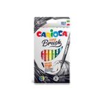 Carioca 10’lu Süper Brush Fırça Uçlu Keçeli Boya Kalemi Renkli ve Kullanışlı Kalem Seti