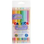 Carioca 12'li Çift Taraflı 24 Pastel Renk Kuru Boya Kalemi