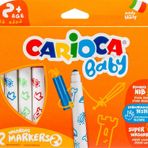 Carioca 12'li Jumbo Süper Yıkanabilir Keçeli Boya Kalemi