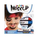 Carioca 3 Renk Mask Up Carnaval Yüz Boyası