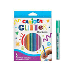 Carioca 42190 Glitter Marker 6'Lı Simli Kalem