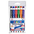 Carioca 6 Renk 6Lı Pvc 4.5 Beyaz Tahta Kalemi